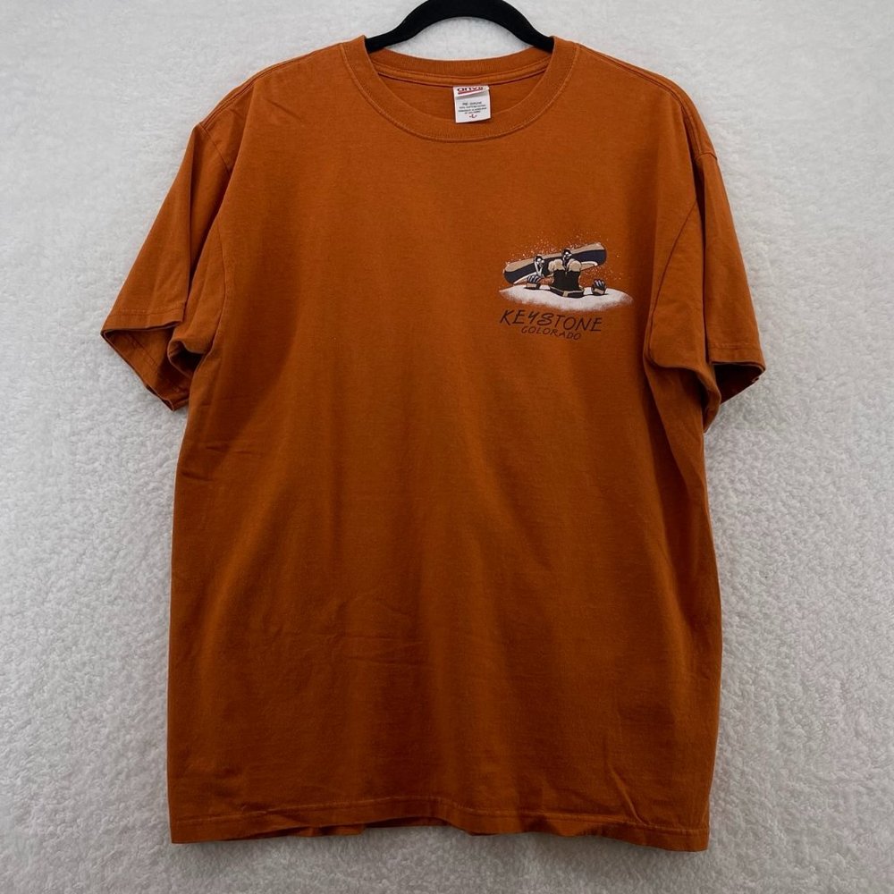 Anvil keystone Colorado snowboarding T-shirt